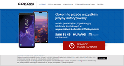 Desktop Screenshot of gokom.eu