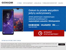 Tablet Screenshot of gokom.eu